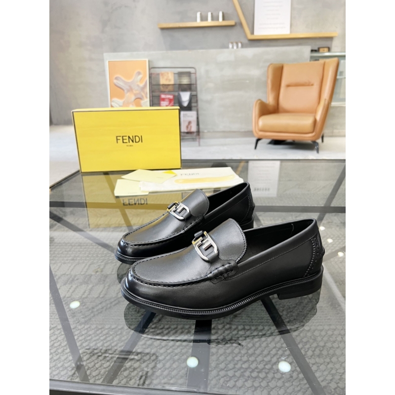 F**di leather shoes